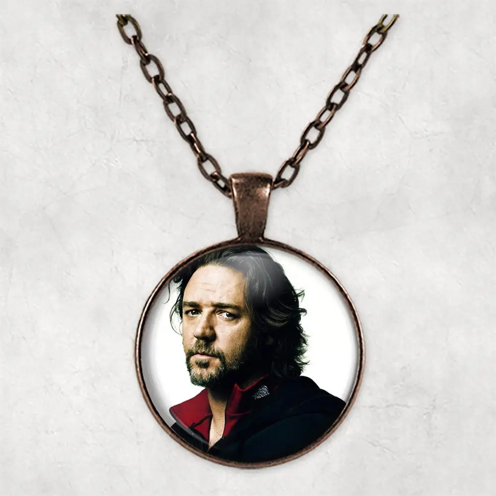 Рассел Кроу персонализированные фото ожерелье ювелирные изделия с картинами s