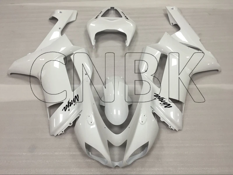 Zx6r 07 набор для всего тела 636 Zx 6r 2008 жемчужные белые Обтекатели 2007