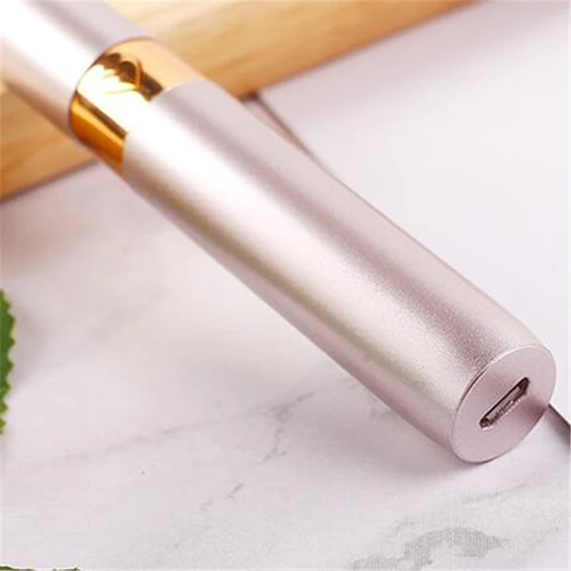 

Rechargeable Electric Eyebrow Trimmer Mini Eye Brow Shaper Shaver Razor Painless Eyebrow Epilator Facial Hair Remover for Women