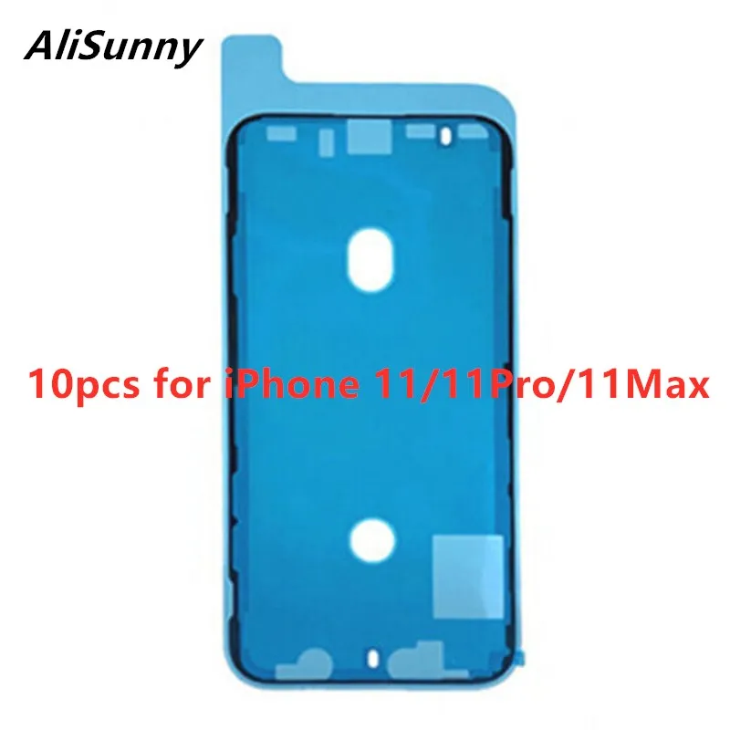 AliSunny 10 шт. Водонепроницаемый Стикеры для iPhone 11 Pro Max клейкую ленту 3м нарезана так, чтобы вы смогли ЖК-дисплей Экран рамка лента запасные Запчасти