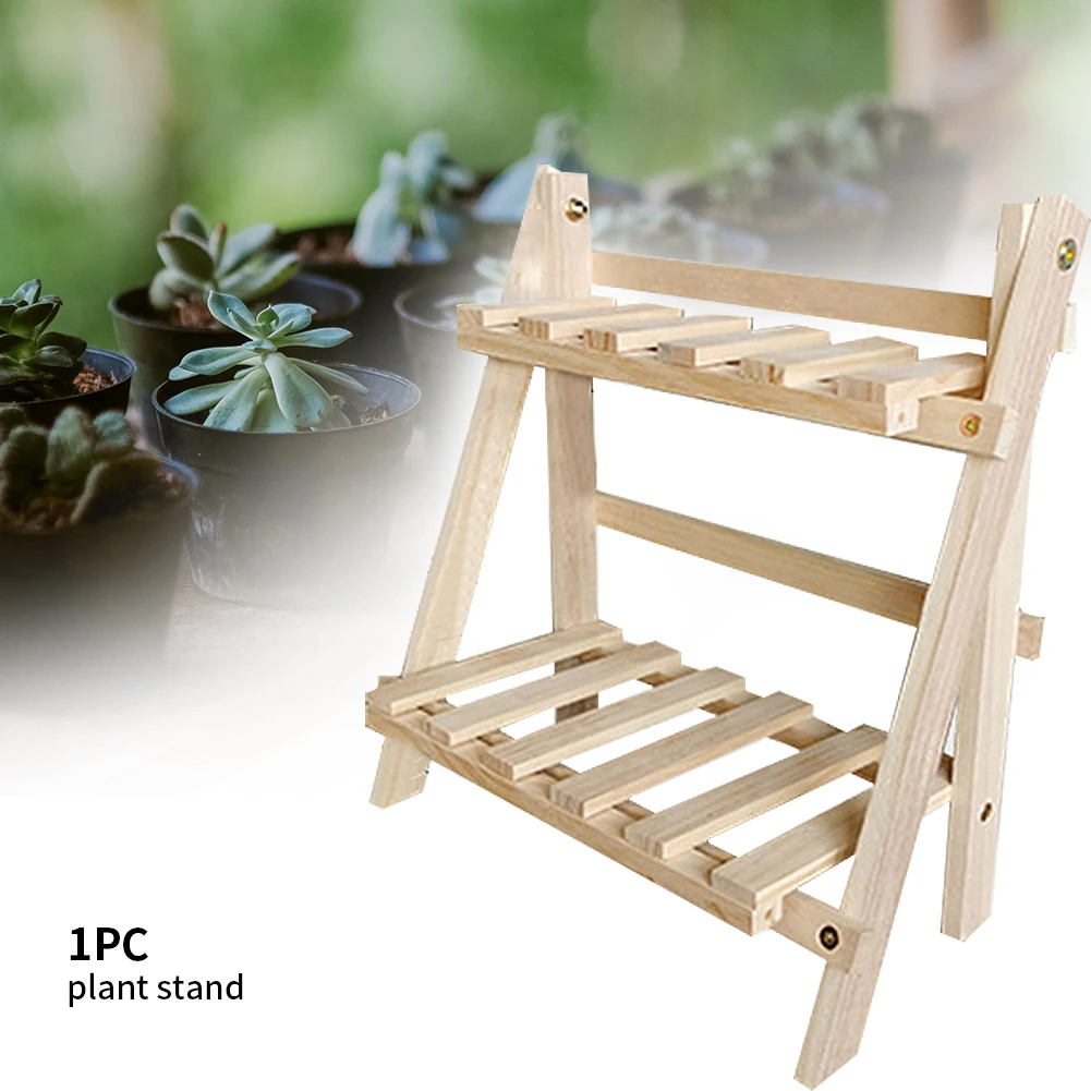 Plant Display Stand Multi Tier Indoor Living Room Wooden Shelf Free Standing Garden Flower Holder Bonsai Storage Rack | Мебель