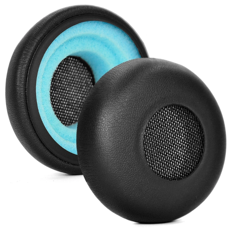 

Portable Leather Ear Cushion Cover Compatible with EM-JH101-BK / Nv Fashion Leather Pads Sponge Soft Cover Accessories