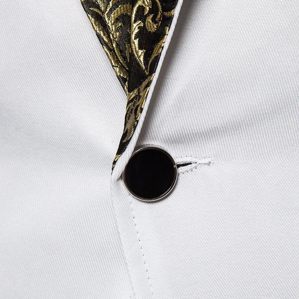 

party men blazer fashion patchwork Men Suit jacket slim fit fashion Business wedding costume homme terno masculino