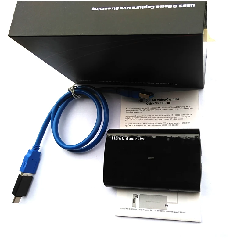 Ezcap266 Game recorder capture card USB3.0 HDMI for OTG Android phone Camera Fi software. work windows mac linux os |