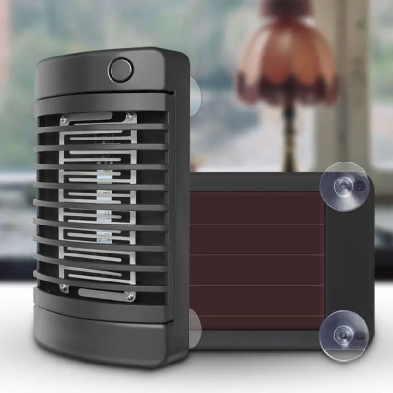 Солнечный мухобойка электрическая ловушка для комаров светильник детей