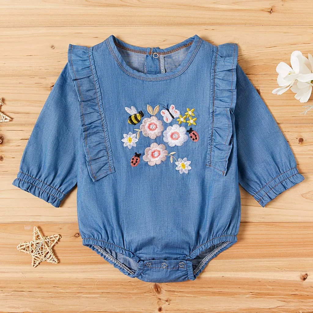 Сезон: весна лето Модные Одежда для новорожденных девочек и малышей с длинным