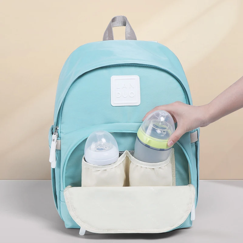 

Large Capacity Mummy Maternity Travel Backpacks Nylon 2021 New Style Baby Diaper Shoulder Bags Casual Travel BFY030