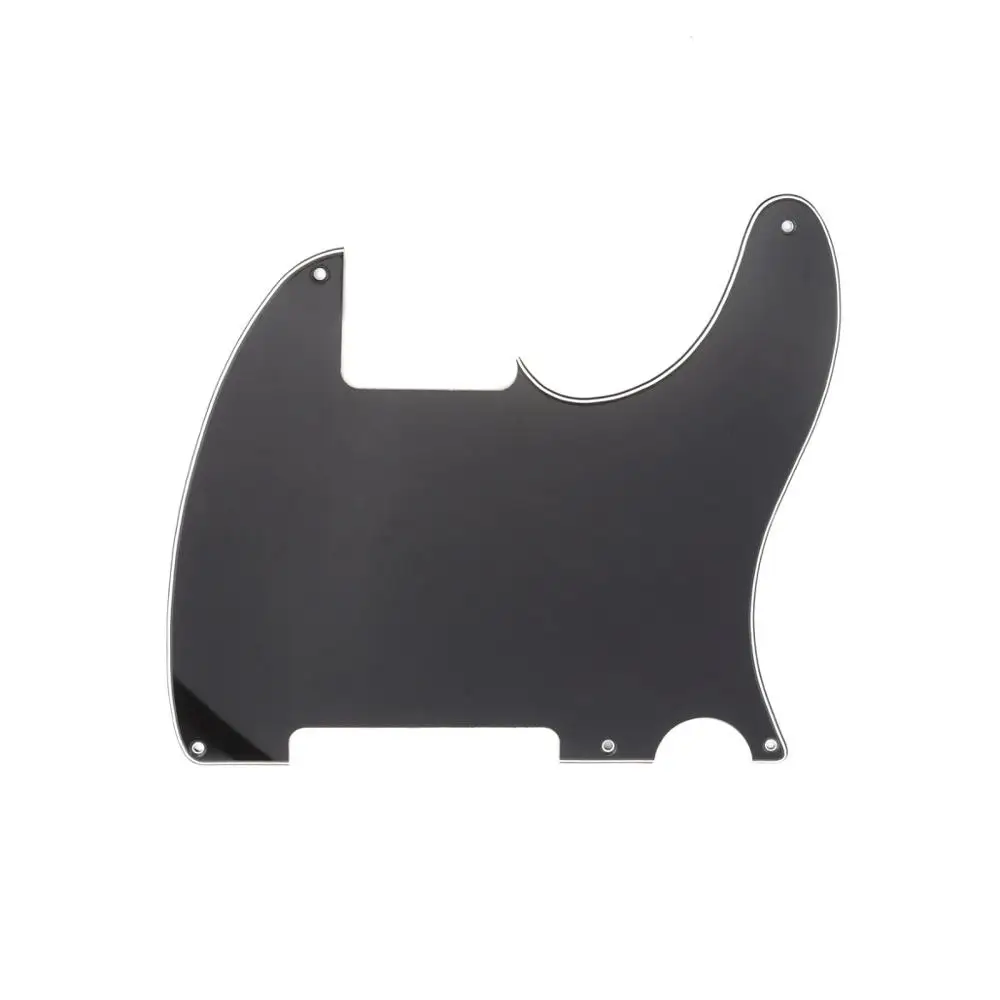 Пустая гитара Musiclily Tele Pickguard с 5 отверстиями для брызговиков США/мексиканский