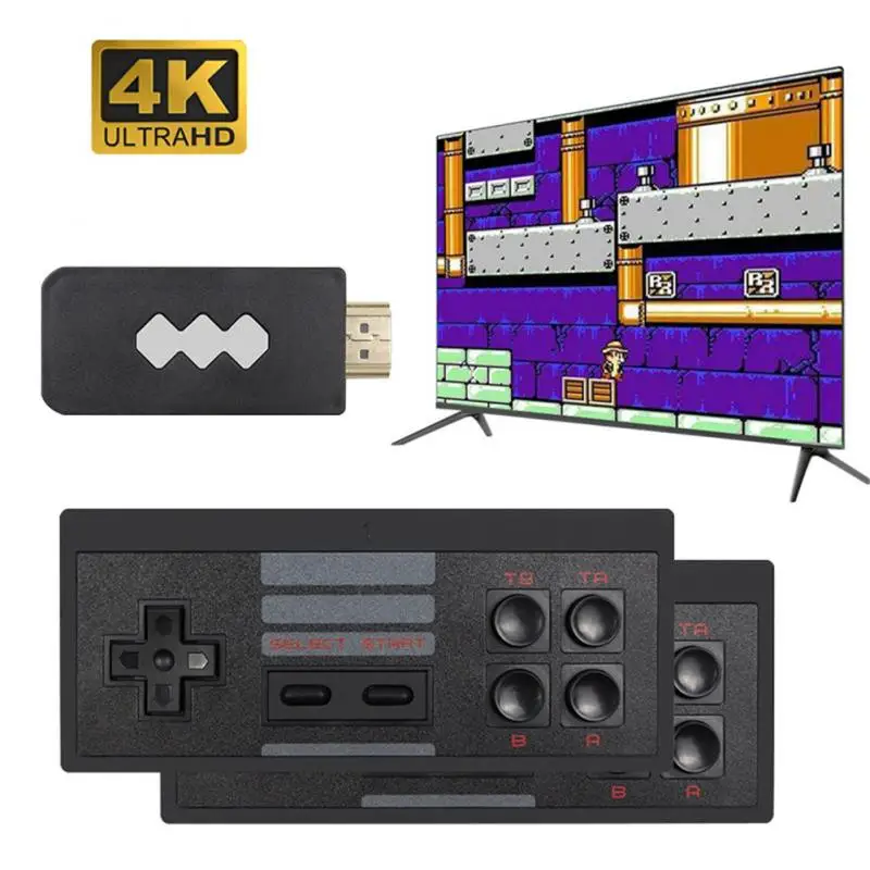 

Игровой контроллер для телевизора 4K HDMI, Элегантная удобная игровая консоль, геймпад для большинства телевизоров с интерфейсом высокой четк...