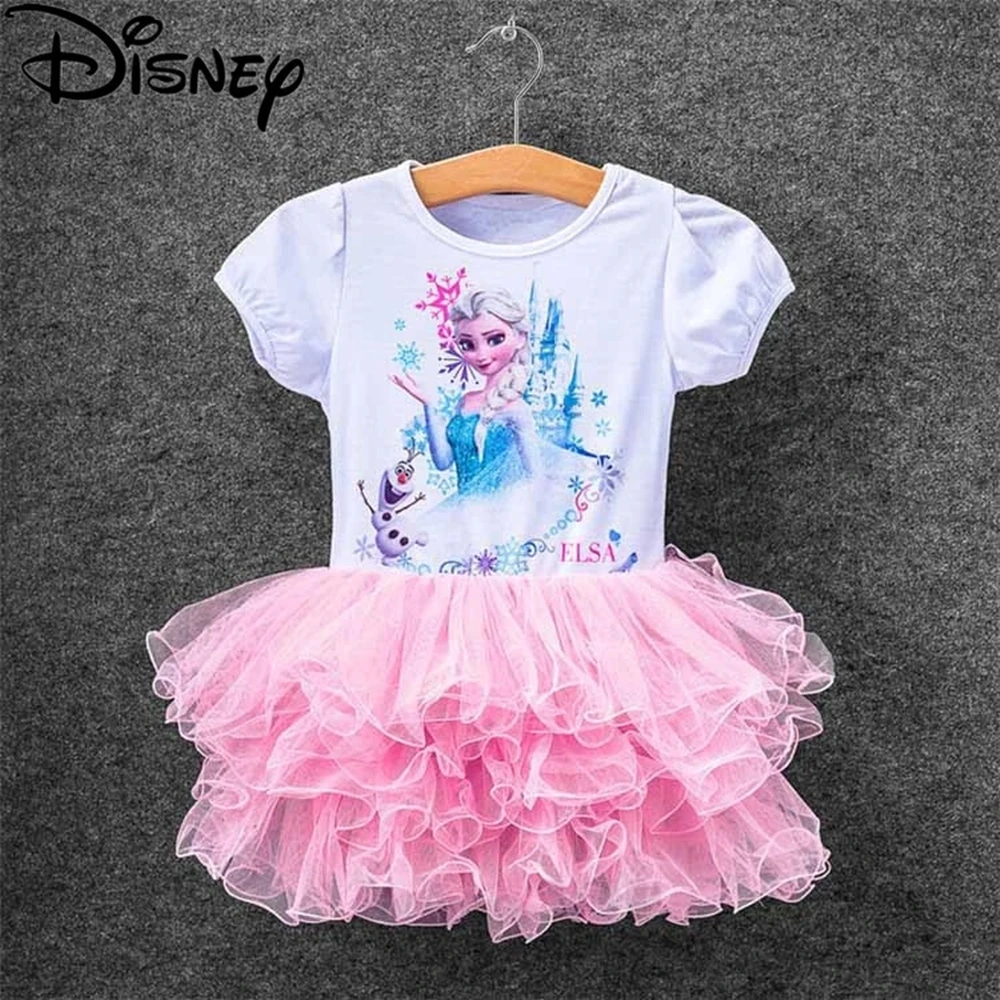 Disney Frozen dress Princess toddler Anna Elsa Girl Baby Costume carnival infant new year kids children clothes christmas | Детская