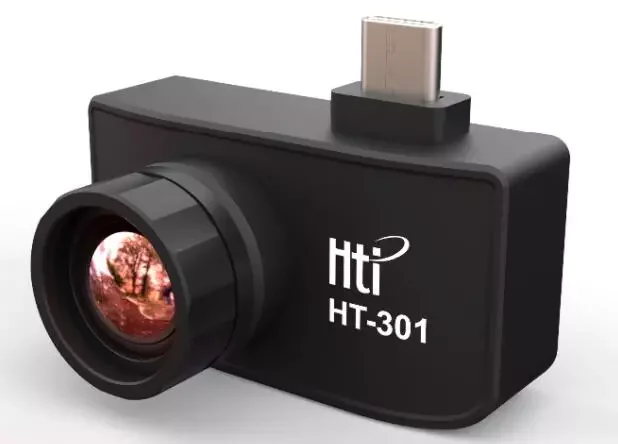 ht 301 high quality multifunctional external infrared thermal imager camera for android mobile phone with adapter free global shipping