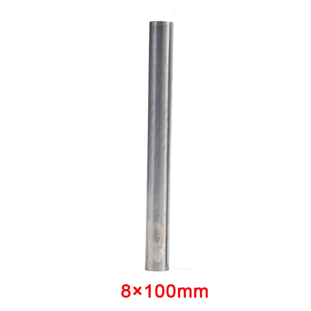 

4/5/6/8/10*100mm Tungsten Steel Solid Round Shaft Anode In Stock 55 Degrees Metal Alloy Round Rods Milling Tool 1*Rounded Rod