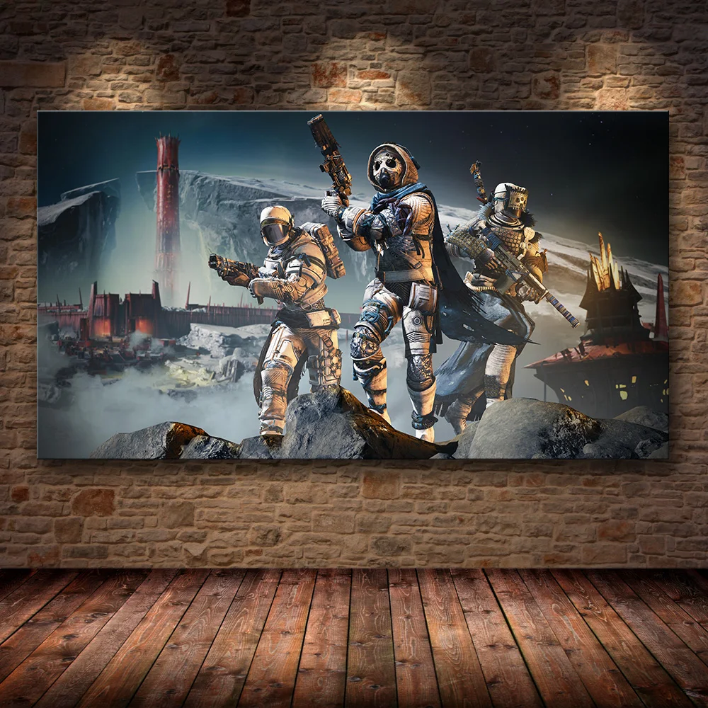 11 Destiny 2 видео игры настенный художественный холст плакат HD печатает фотографии для Гостиная украшения дома 108*60 см* 90*50 см 70*40 см - Цвет: 11
