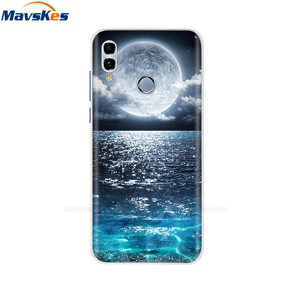 39 Huawei Honor 10 Lite чехол мягкий силиконовый милый ТПУ задняя крышка для Fundas huawei P Smart /Honor 10 удобный телефонный футляр сумки - Цвет: 39