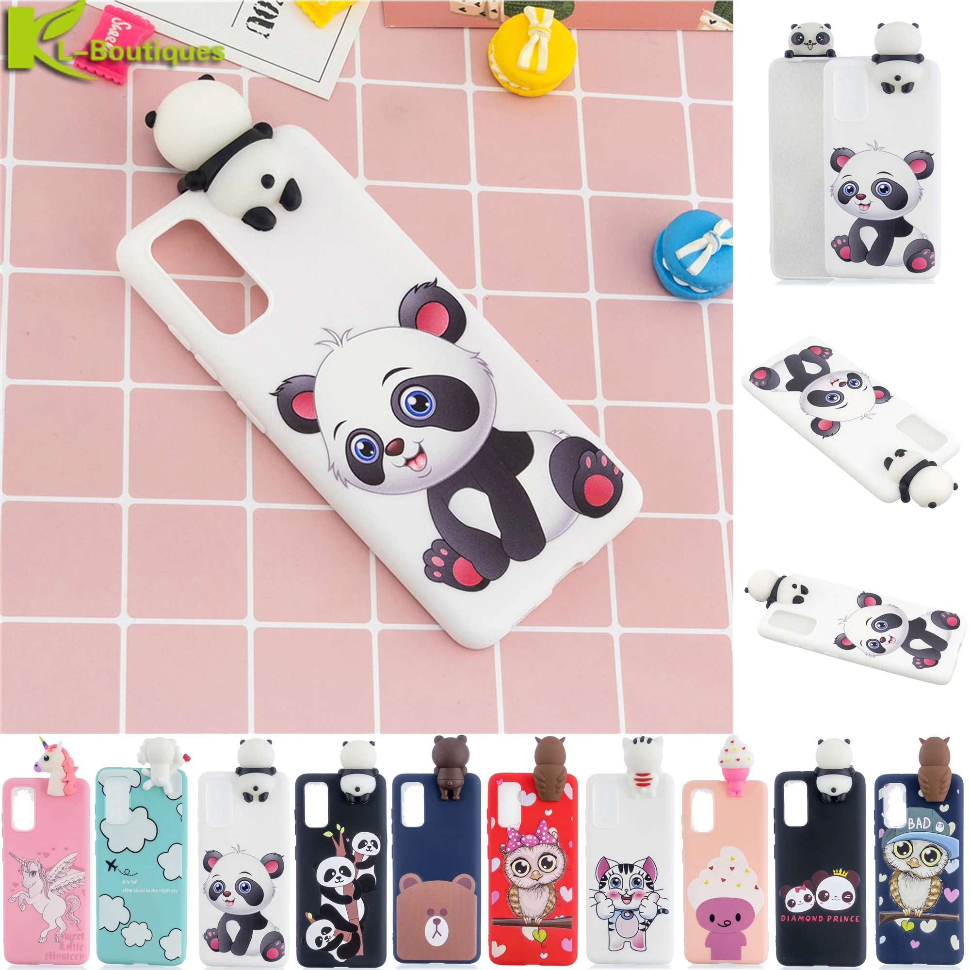 P40 P30 Lite чехол для Huawei p30 p40 p20 lite pro силиконовый DIY мультфильм 3D игрушка na P10 P9 P8