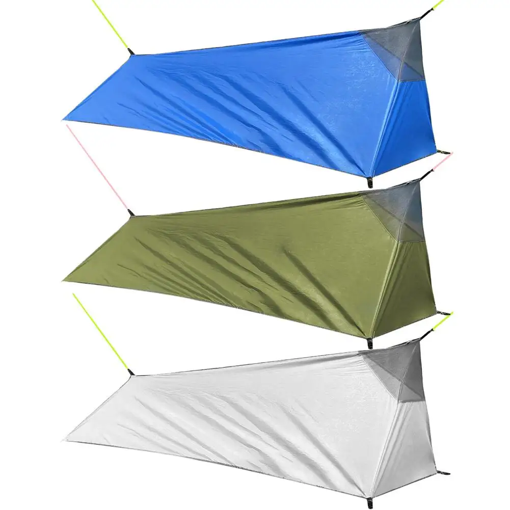 

Ultralight Backpacking Tent Outdoor Camping Sleeping Bag Tent Lightweight Single Person Tent A Shape Tent