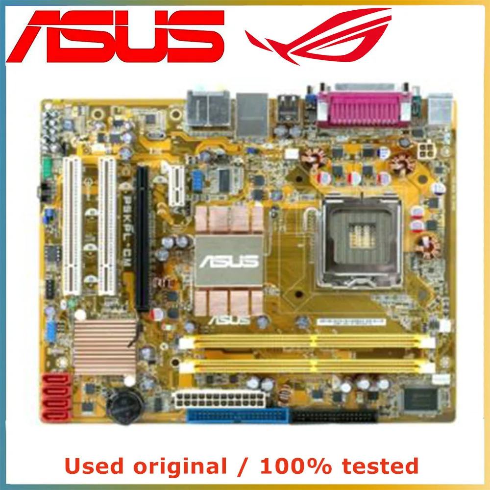 Для процессора Intel G31 LGA 775 для материнской платы ASUS компьютерная розетка LGA775 DDR2 б/у