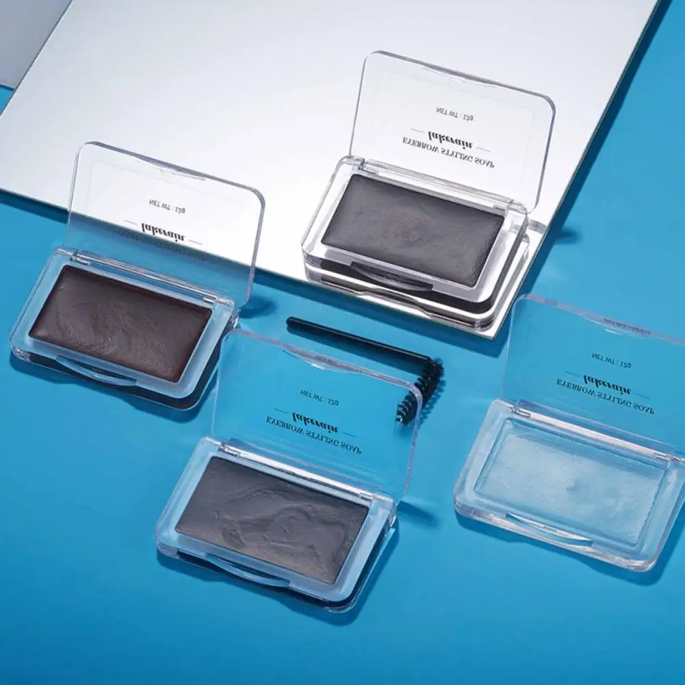 

1 Set 11g Eyebrow Styling 4 Colors Waterproof Transparent Silk Eyebrow Setting Gel for Daily