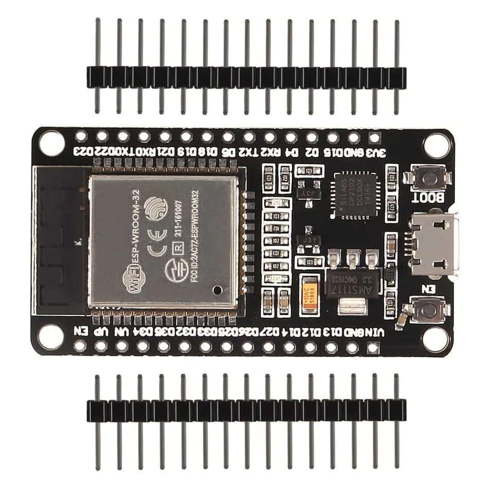 5 шт. ESP32 ESP-32S Wi-Fi макетная плата NodeMCU-32S микроконтроллер процессор