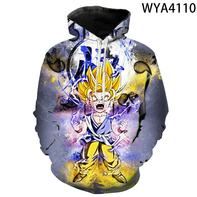 

Fashion Streetwear Dragon Men Women Children Cartoon Anime Hoodies Print 3D Casual Boy Girl Kids Sweatshirts DBZ Pullover Coat
