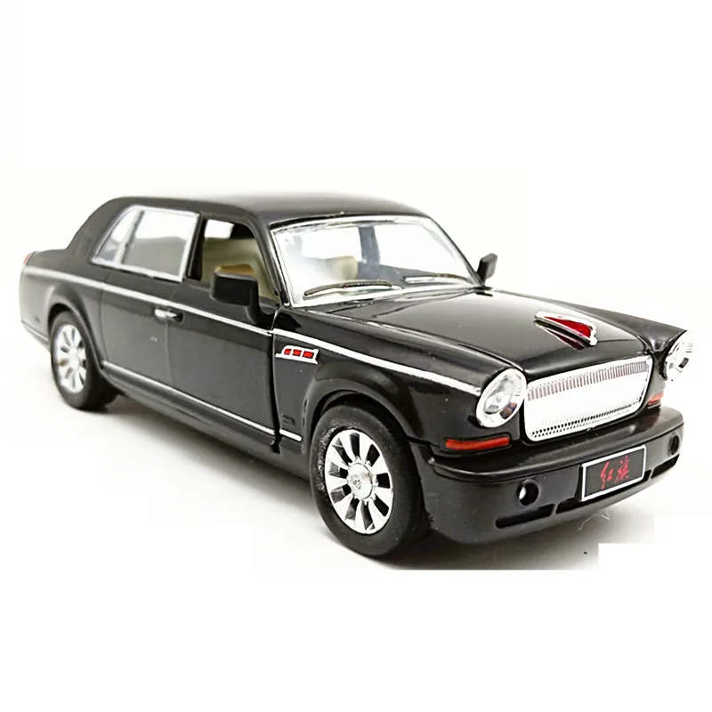 

1:32 HONGQI L5 Toy Vehicles Model Alloy Pull Back Children Toys Genuine License Collection Gift Chinese Welcome Car Kids