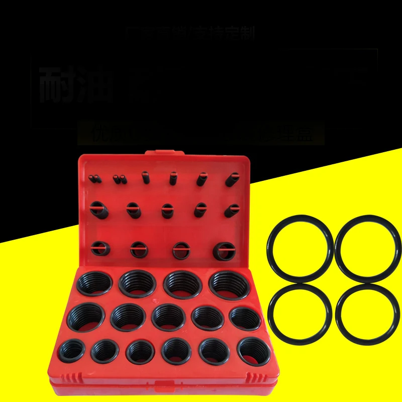 419 шт. метрический резиновый уплотнительный комплект шайб в ассортименте