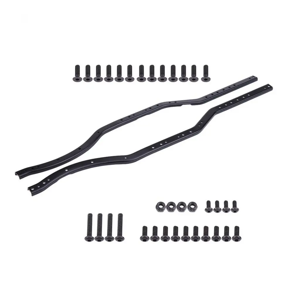 

2pcs/set Steel Chassis Frame Rails for AXIAL SCX10 90027 SCX10 II 90046 90047 RC Car Crawler Truck Vehicle Model