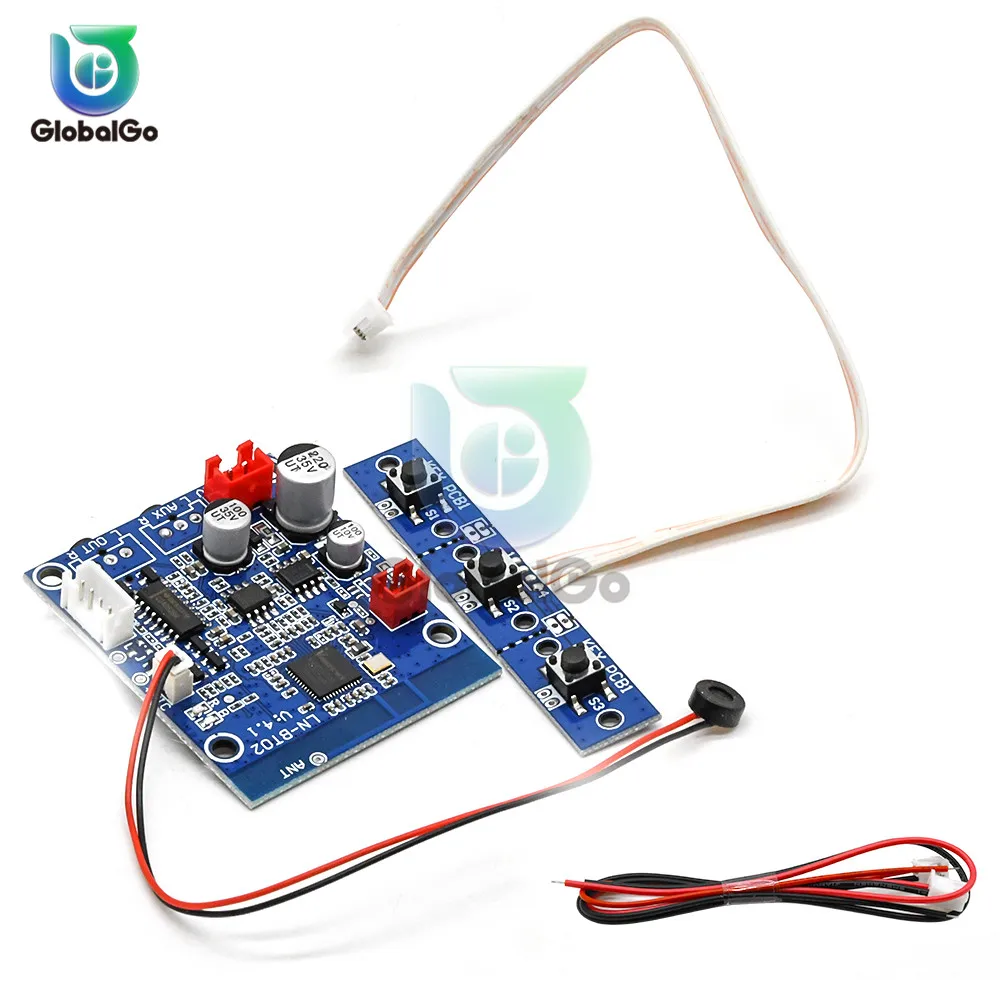 DC3.6 30V автомобильный модуль аудиоресивера Bluetooth 4 0 3 5 мм держатель наушников вход и