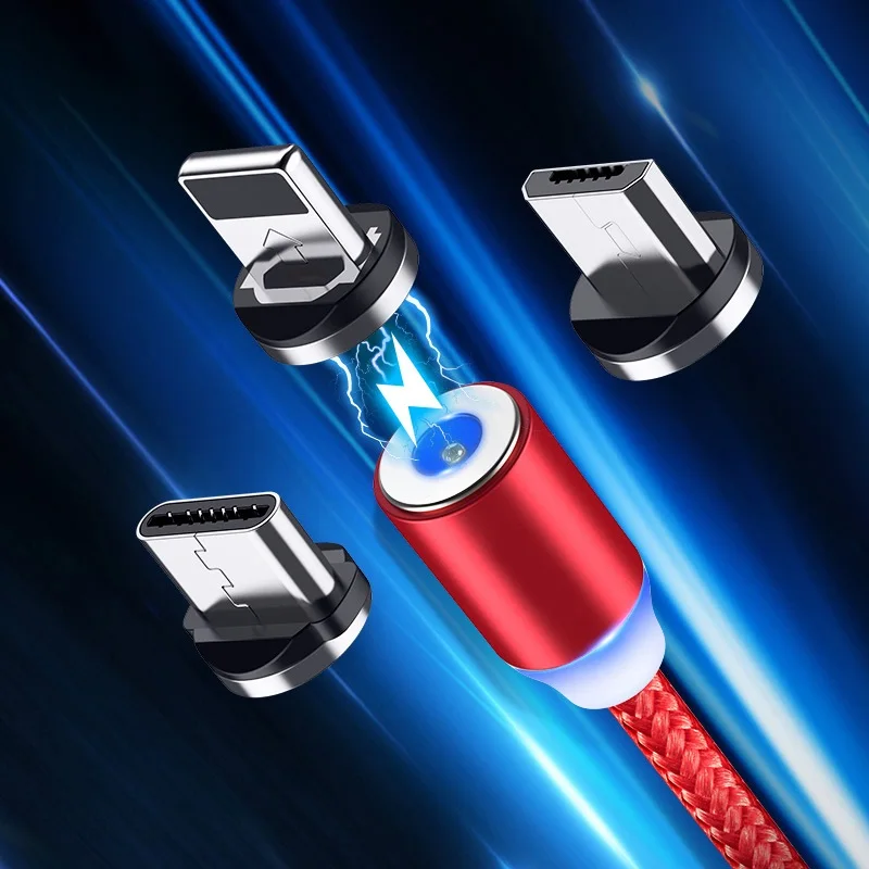 Магнитный кабель Micro USB Type-C для xiaomi redmi note 7 Android Umidigi F2 с поддержкой быстрой зарядки