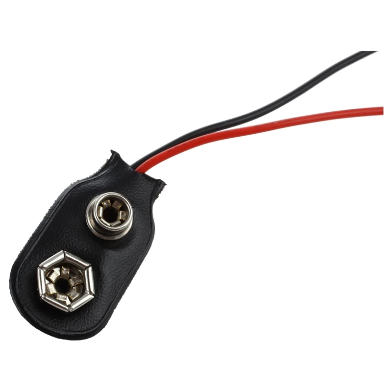 10 шт PP3 MN1604 9V 9 держатель батареи зажим оснастки на разъем кабель свинца черный |