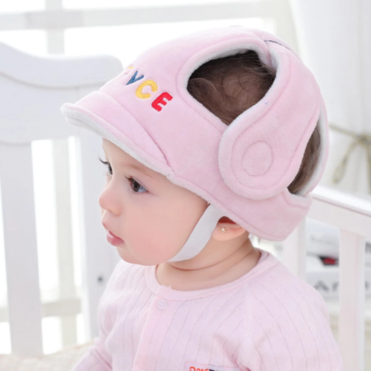 2019 Регулируемый защитный шлем для малышей защитная шапка-шлейка регулируемая