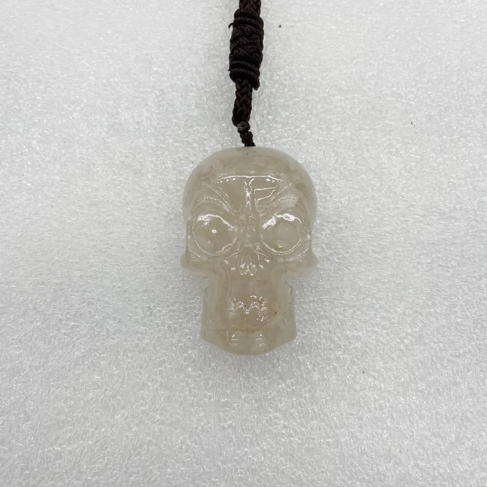Модные аксессуары Подвески с черепом из натурального камня полимерным покрытием