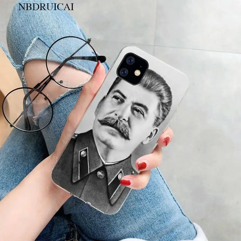 NBDRUICAI русский коммандер Сталин Новое поступление чехол для мобильного телефона