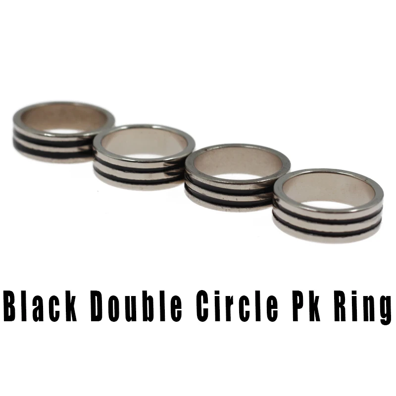 Кольцо магнитное чёрное с двойным кольцом 18/19/20/21 мм | Игрушки и хобби