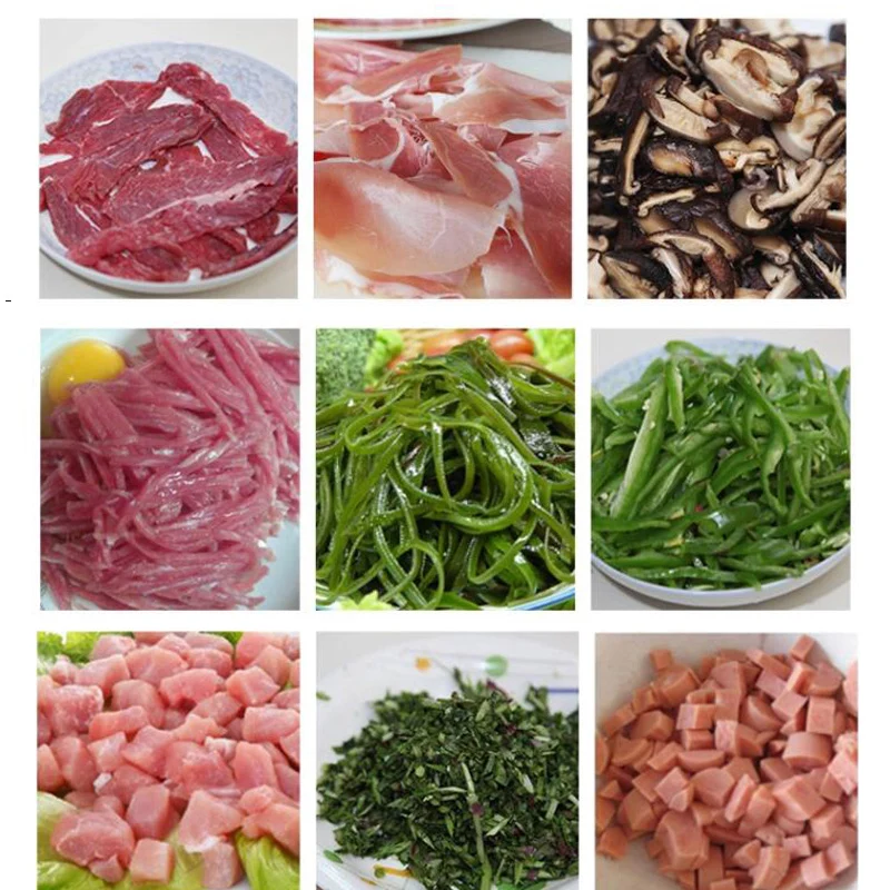 Многофункциональная электрическая ломтерезка для мяса слайсер со съемным