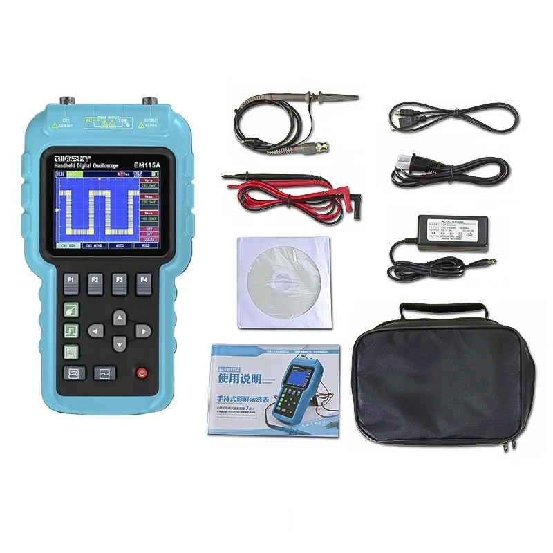 

3 in 1 Digital Oscilloscope 50MHz Signal Generator 6000counts Multimeter Sampling Rate 200Msa/s Electronic Measuring Instrument