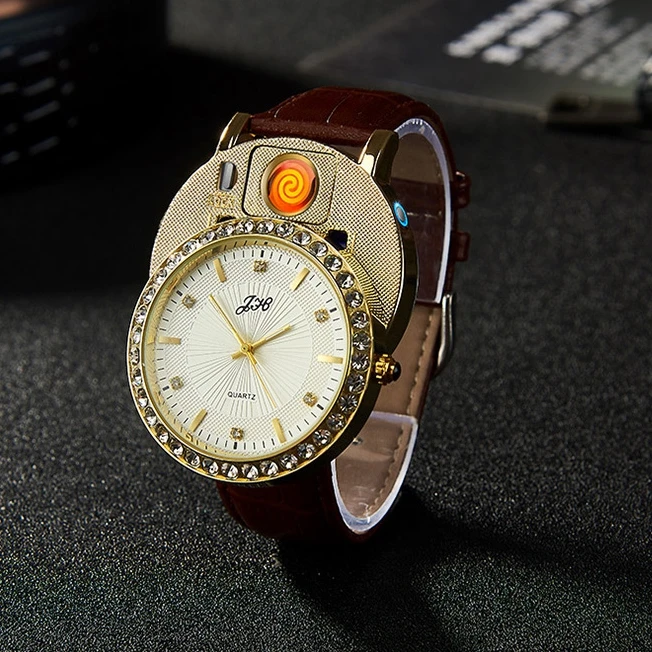 Часы Boss 2020 года роскошные кварцевые мужские часы с бриллиантами USB зарядкой