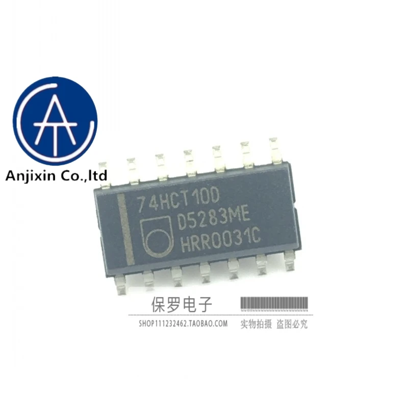

10pcs 100% orginal and new logic chip 74HCT10D 74HCT10 SOP-14 real stock