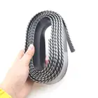 Защитная лента для бампера автомобиля 2,5 м из углеродного волокна, Резиновая лента для Peugeot 206 207 208 301 307 308 407 2008 3008 4008