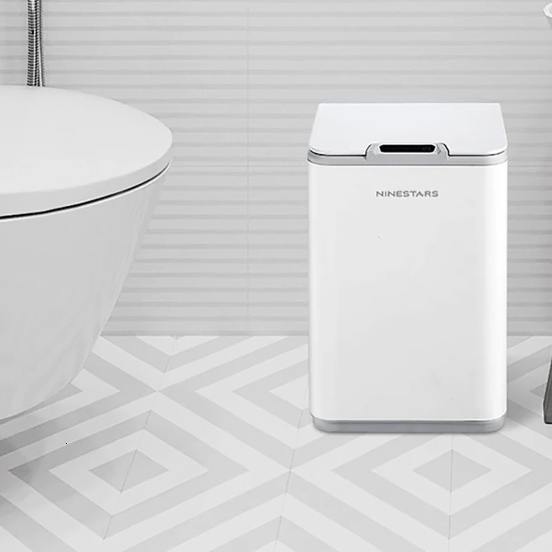 Xiaomi Ninestars 10L IPX3 Водонепроницаемый Датчик мусорного ящика Бытовая умная мусорная корзина бесконтактная мусорная корзина