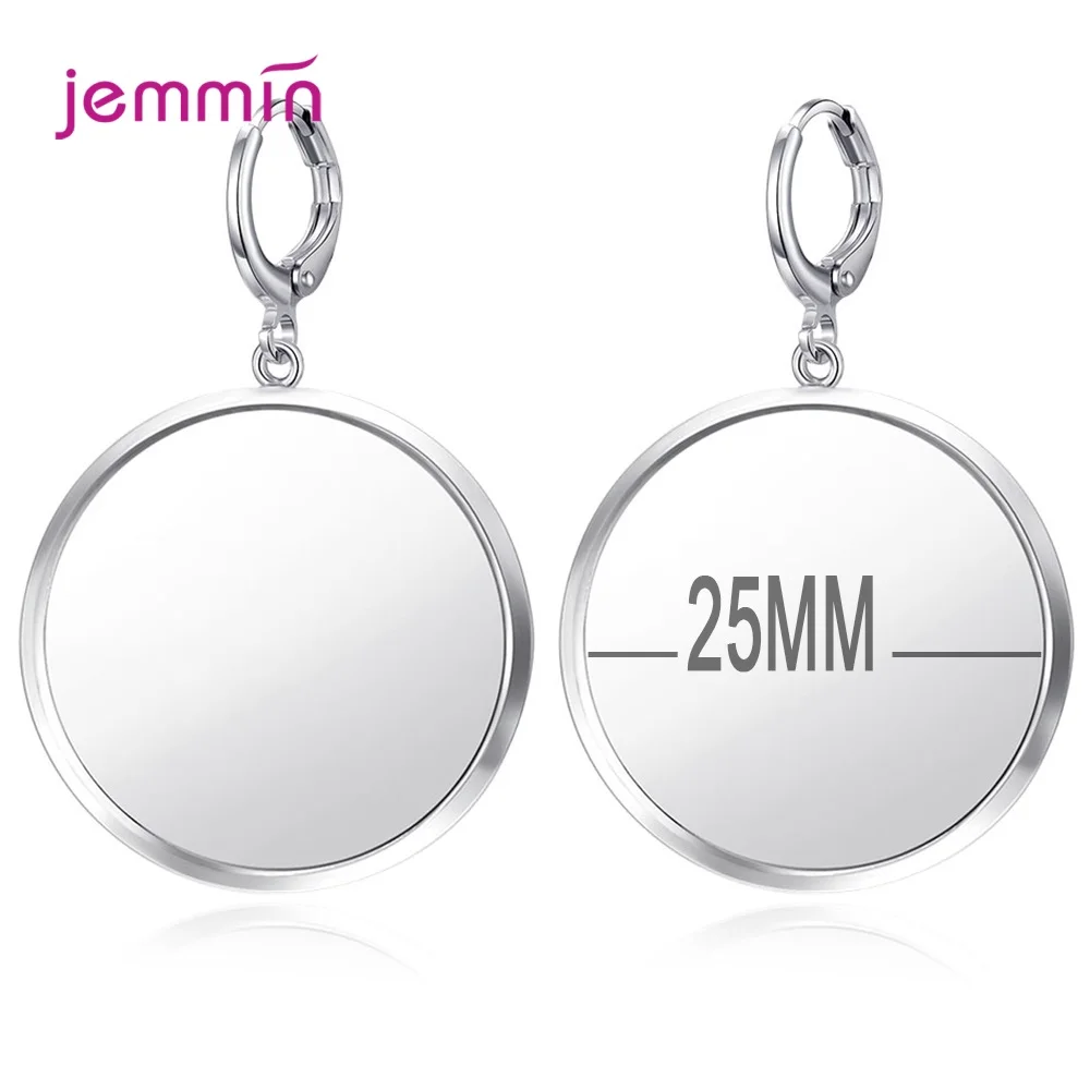 

Discount 10 PCS Bridal Jewelry Findings Round Plate For Cubic Zirconia CZ Stone Earrings Components Jewelry Accessories