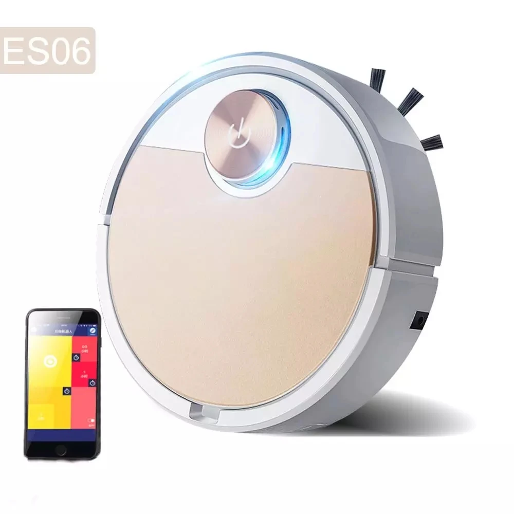 

ES06 Robot Vacuum Cleaner Smart vaccum cleaner fpr Home Mobile Phone APP Remote Control Automatic Dust Removal cleaning Sweeper
