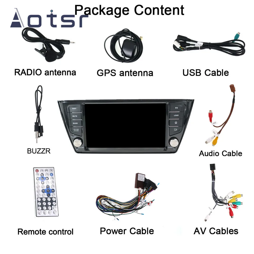 2 Din Android 9,0 ram 4 Гб+ 64 Гб 8 ядерный автомобильный радиоприемник gps Navi для VW Skoda Fabia nj3 мультимедийная лента рекордер стерео