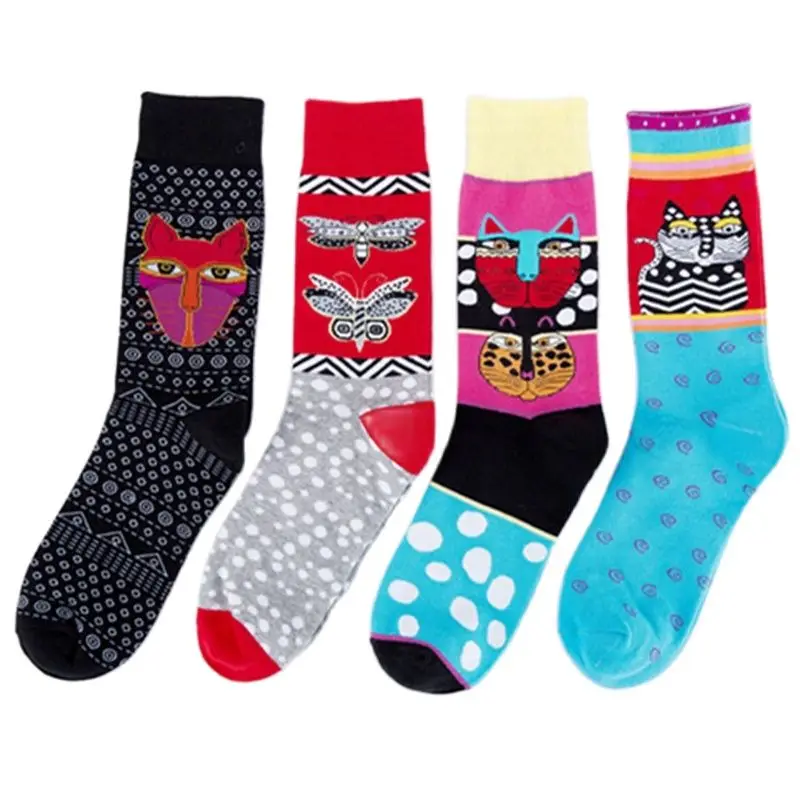 Модные повседневные короткие чулки женские/мужские цветные хлопковые носки до