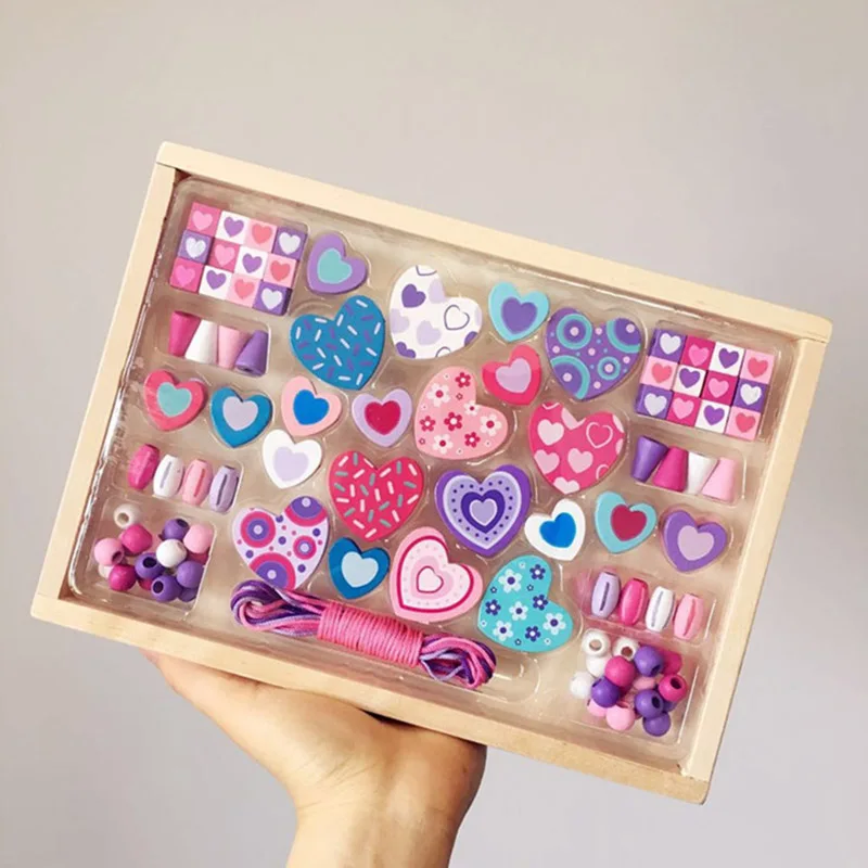 Новинка 2020 деревянная игрушка Монтессори сделай сам обучение мозгу бусинам игра