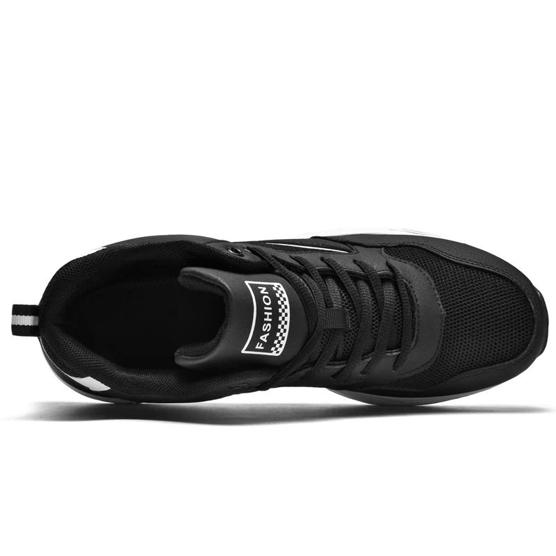 

Fashionable Men's Shoes Breathable Sports Shoes Black Tennis Shoes Men's Luxury Leisure Safety Walking Running zapatillas hombre