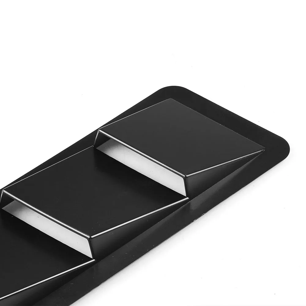 17x5 дюймов Универсальный Автомобильный воздухозаборник колпачок зеркальная