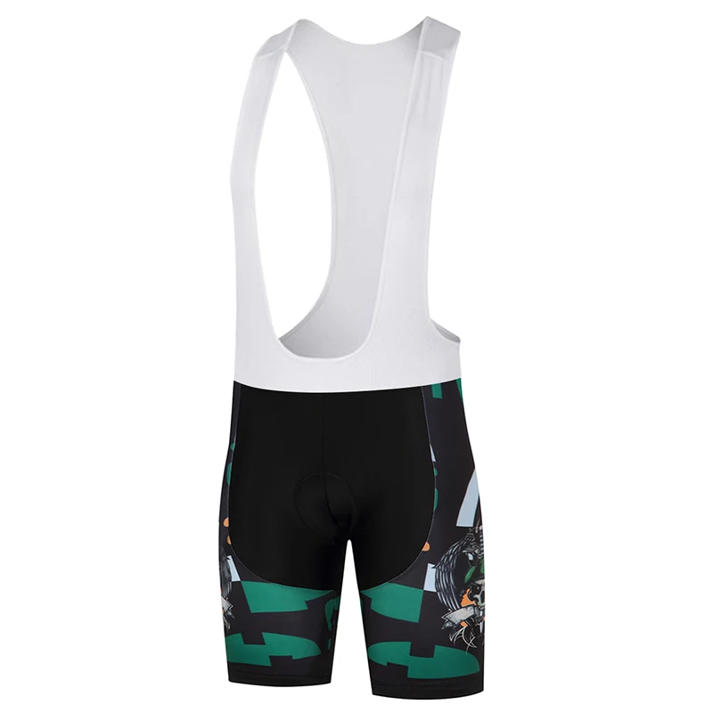 Мужские весенне-летние велосипедные шорты на лямках крутые камуфляжные с