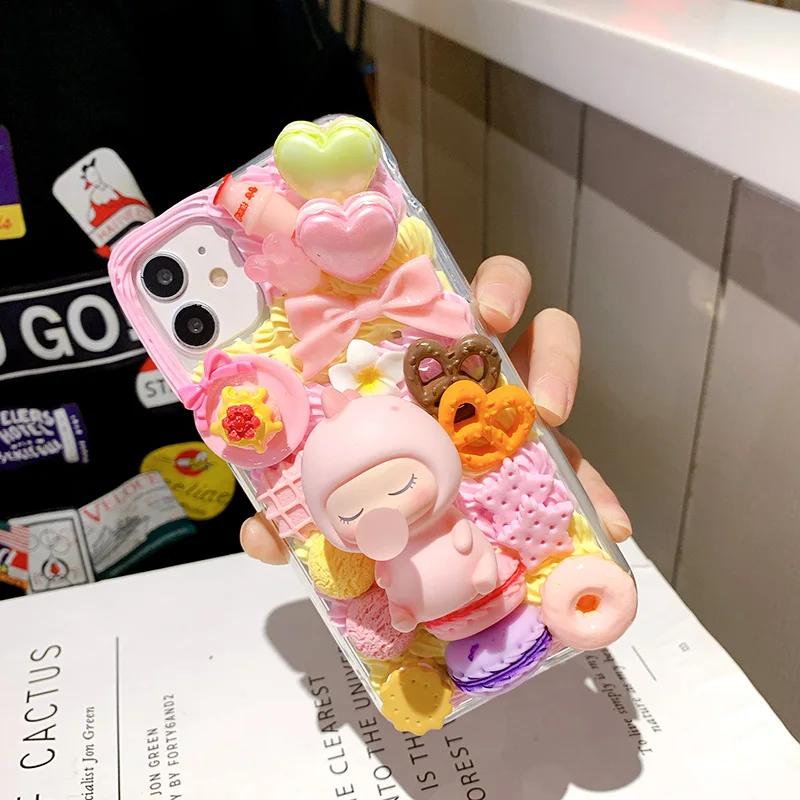 

iPhone 11/12 pro max /12mini DIY iP 6s 3D Animal Love XS MAX XR 7/8plus
