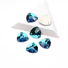 Голубой циркон, стразы, великолепный кристалл K9, 3272 триллиант, шикарные камни для шитья, кристаллы, пришитые стразы, сделай сам, аксессуары для одежды